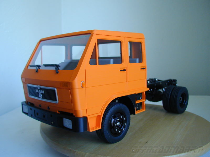 Truck Fahrerhaus 1:14 RC MAN VW G90 DOKA Modellbau