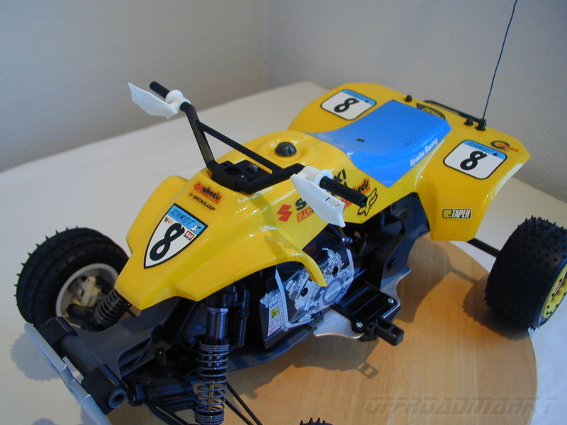 KYOSHO ATV Quad Rider Handlebars + Hand Guards