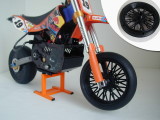 Supermoto ARX ARM 540, Reely Dirtbike, X-Rider, BSD Spoke Front Wheel / Speichenrad Vorne 1