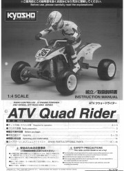 Handbuch - Manual Kyosho ATV Quad Rider Nitro